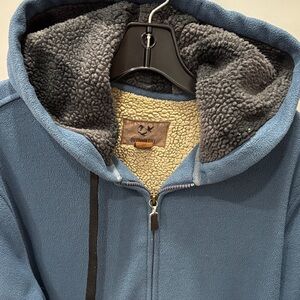 Outdoor life Blue Fleece-Lined Men’s Hoodie Small Pre-Owned